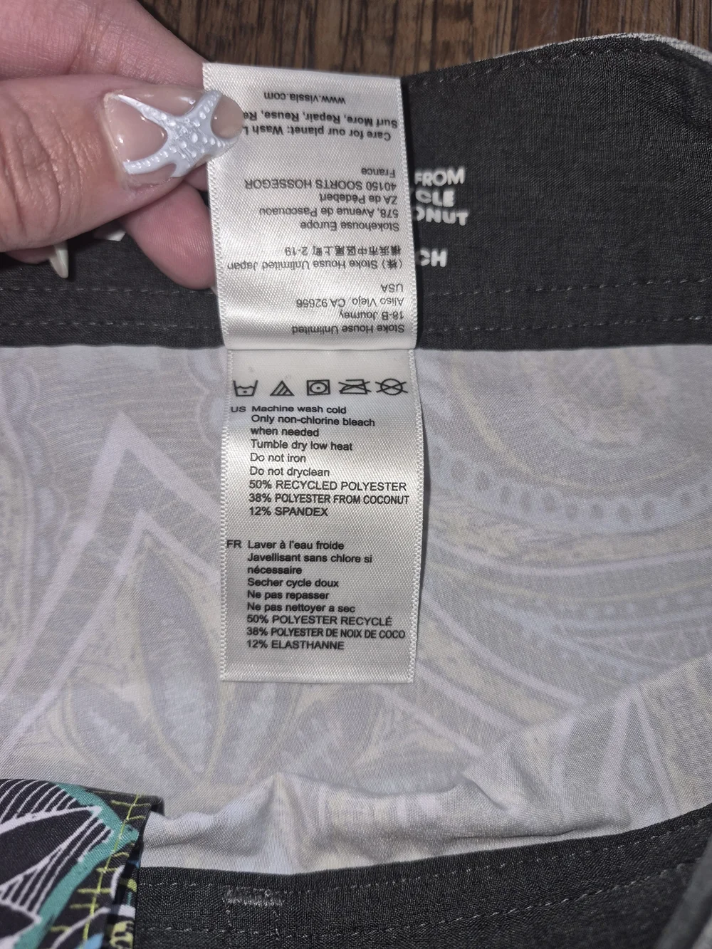 Vissla Mystery Reef Boardshorts Swim Trunks  In Bright Sulfur Mens Sz 30